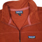 Mens Orange Patagonia Micro D Quarter Zip Jumper
