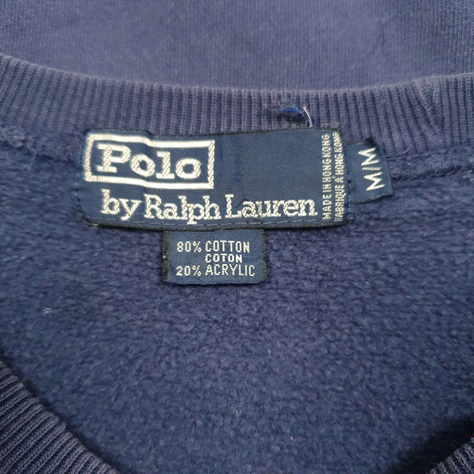 Mens Blue Polo Ralph Lauren  Crewneck Jumper