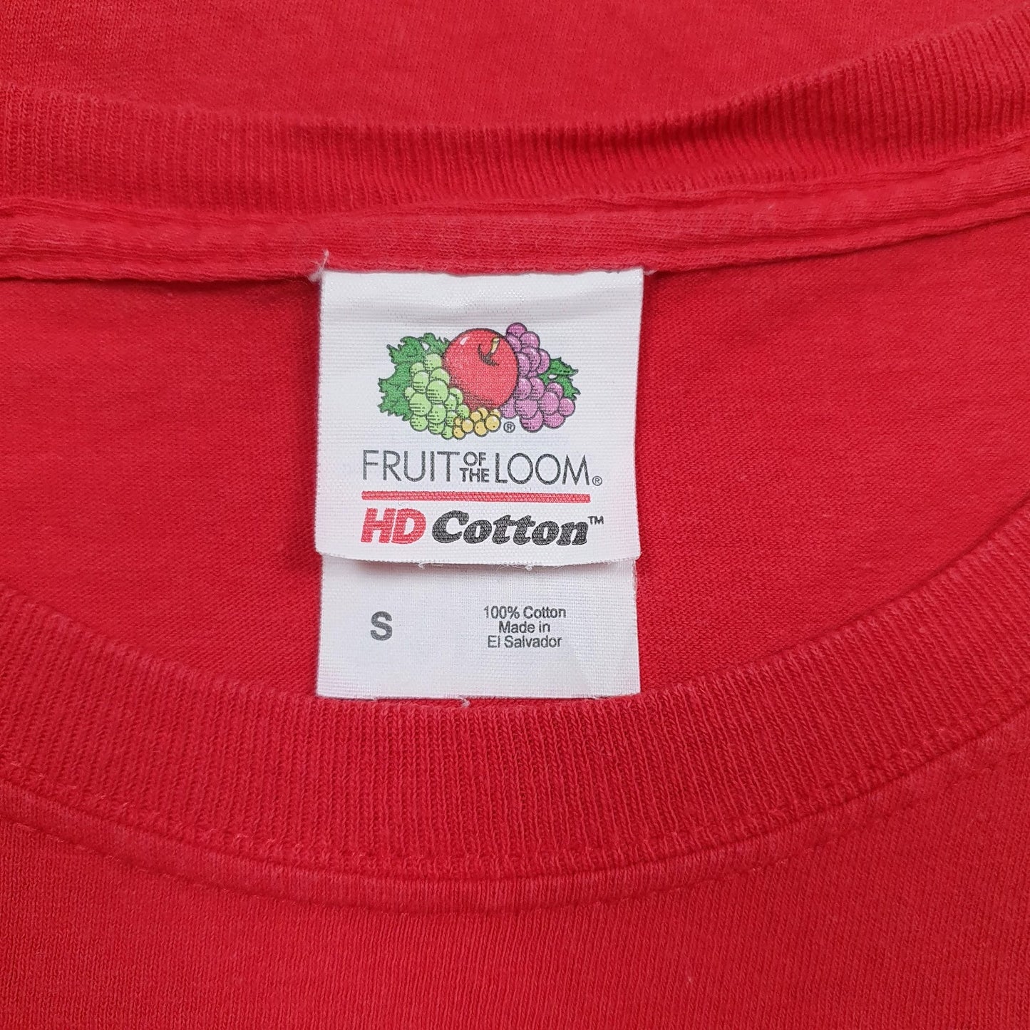 Mens Red Fruit Of The Loom Linn-Mar  T Shirt