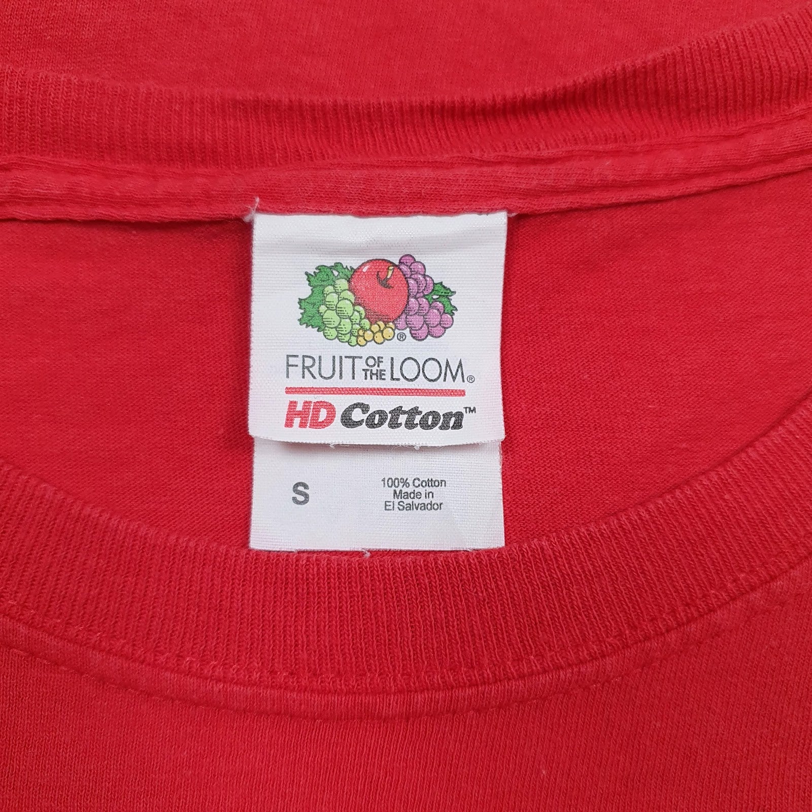 Mens Red Fruit Of The Loom Linn-Mar  T Shirt