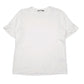 Womens White M&S Blouse Short Sleeve T Shirt