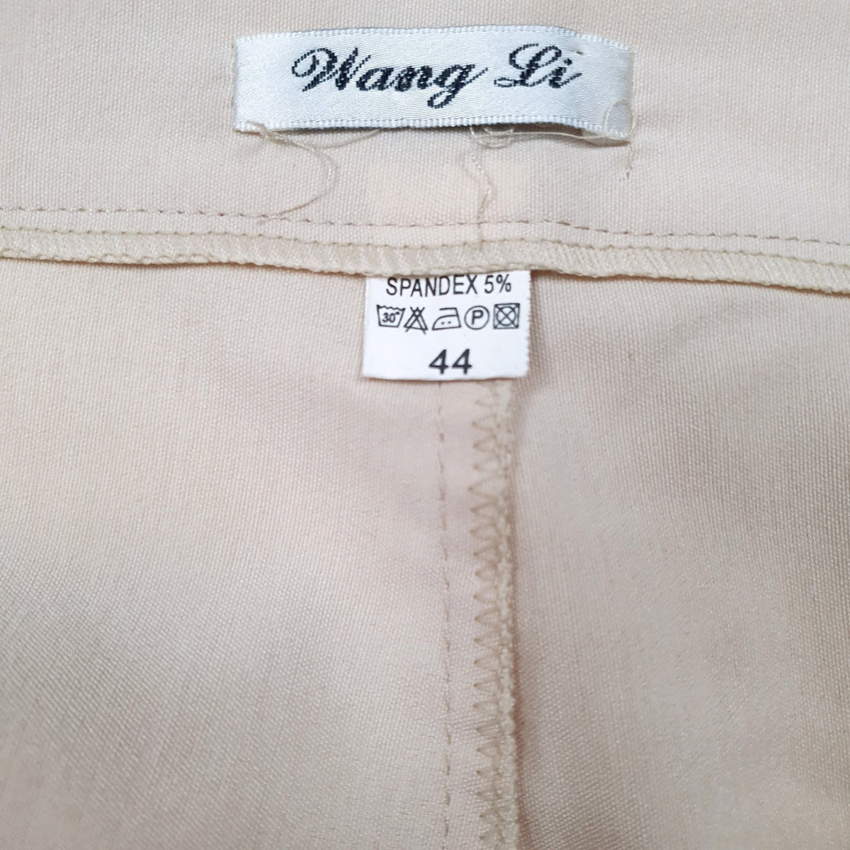 Womens Beige Wang Li Capri  Trousers