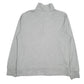 Mens Grey Nautica Lightweight Quarter Zip Jumper