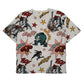 Mens Cream Marvel Spiderman Hulk  T Shirt