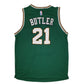 Mens Green Adidas St Patricks Day Butler Chicago Bulls NBA Hoodie T Shirt
