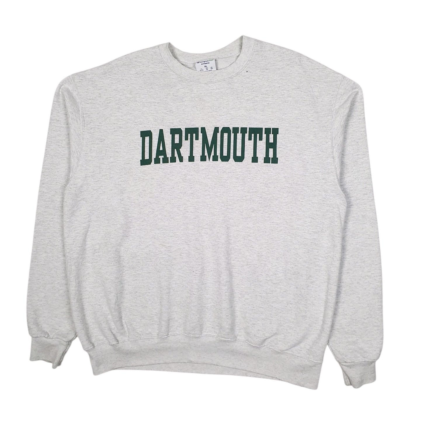 Mens Grey Champion Dartmouth Crewneck Jumper