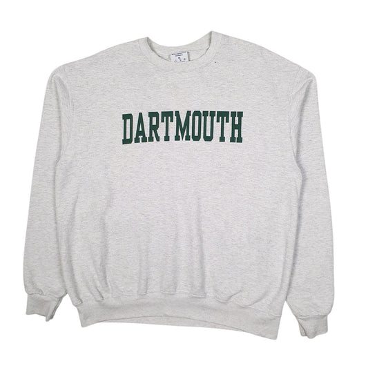 Mens Grey Champion Dartmouth Crewneck Jumper