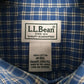 Mens Blue L.L.Bean   Shirt