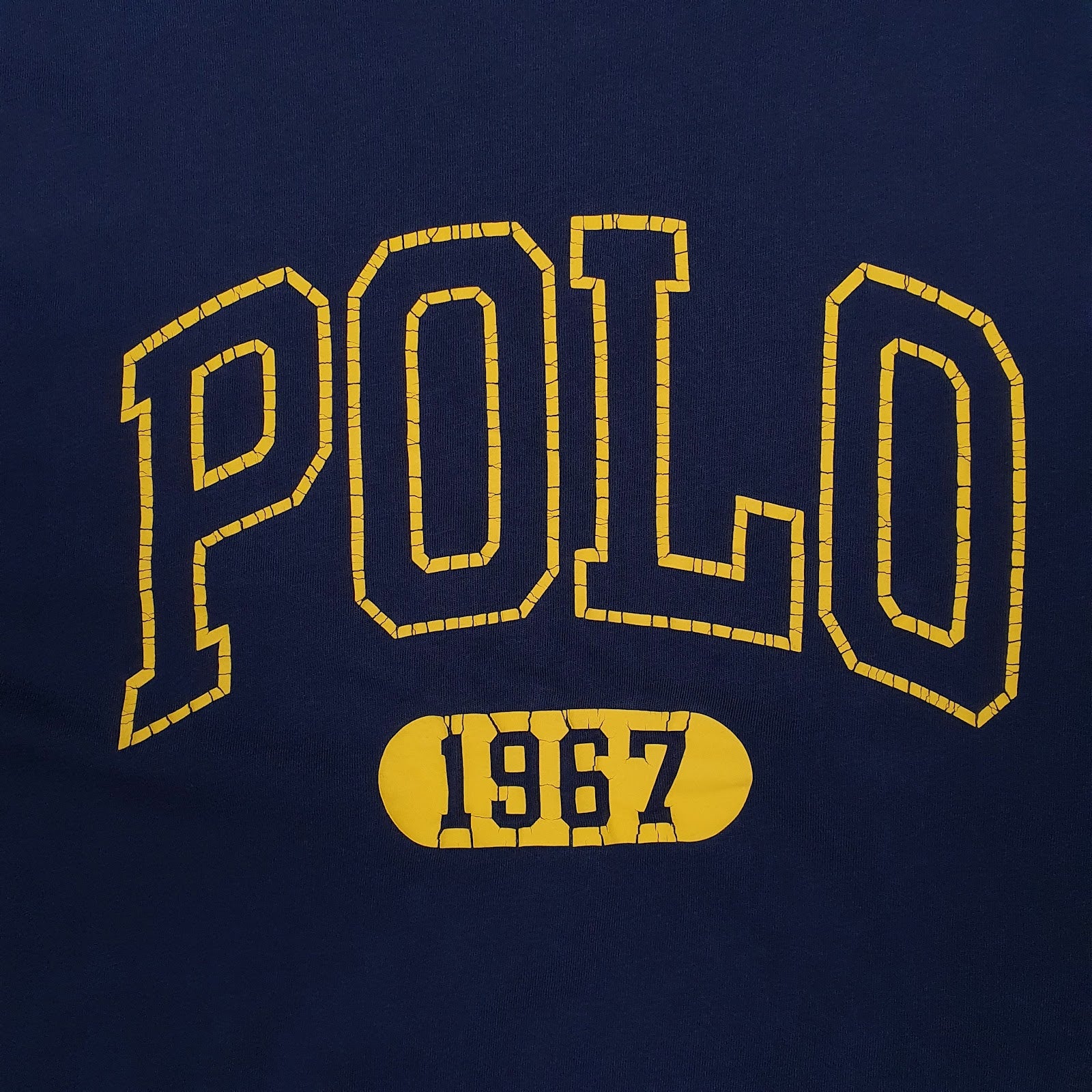 Mens Navy Polo Ralph Lauren   T Shirt
