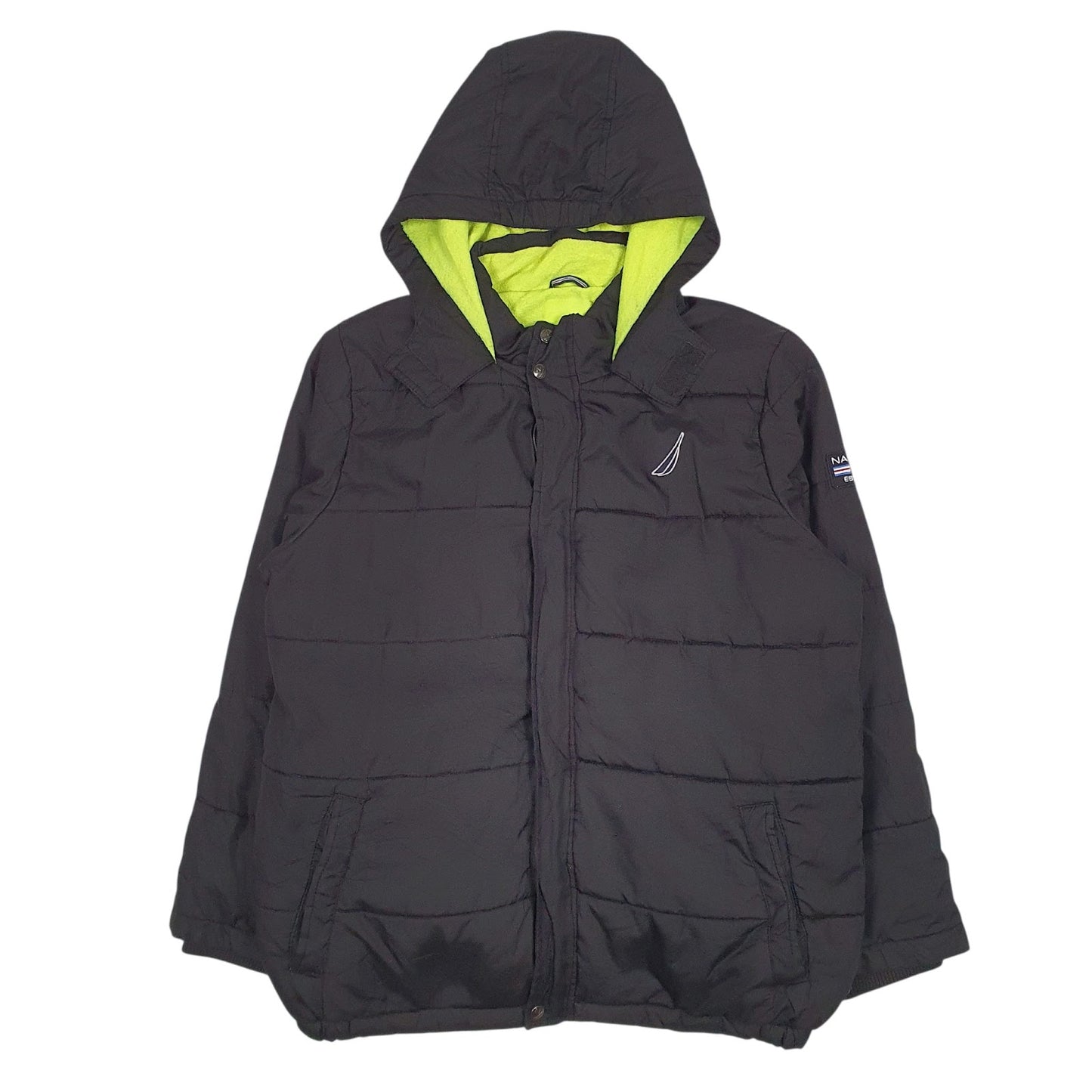 Mens Black Nautica   Coat