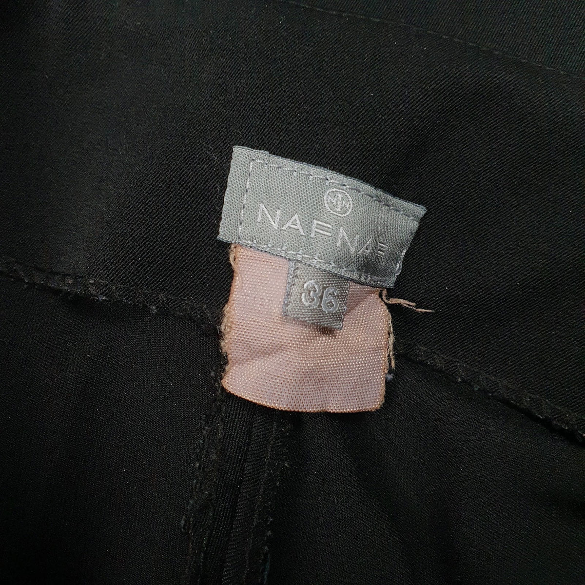 Womens Black Nafnaf   Trousers