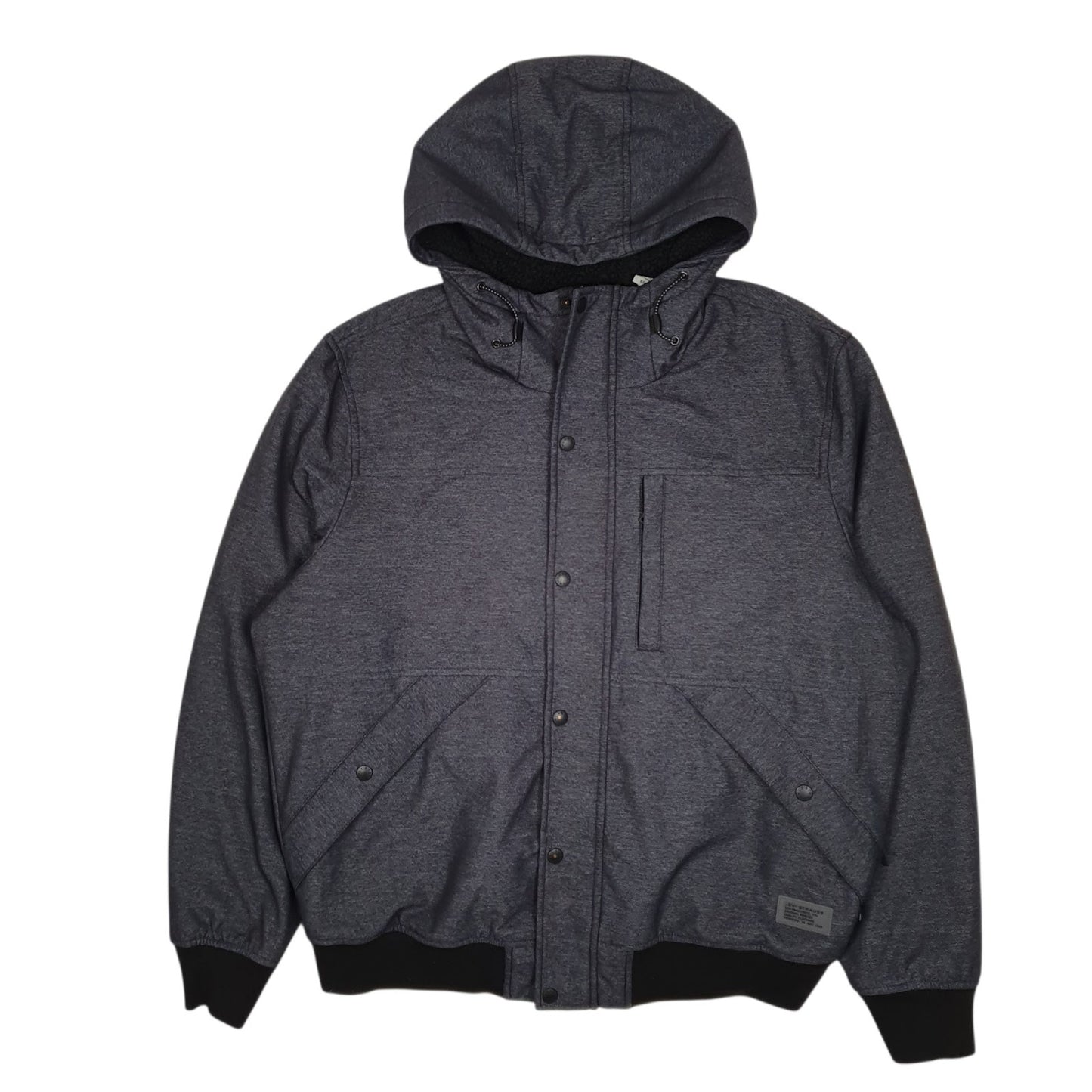 Mens Navy Levis Sherpa Lined Active  Coat