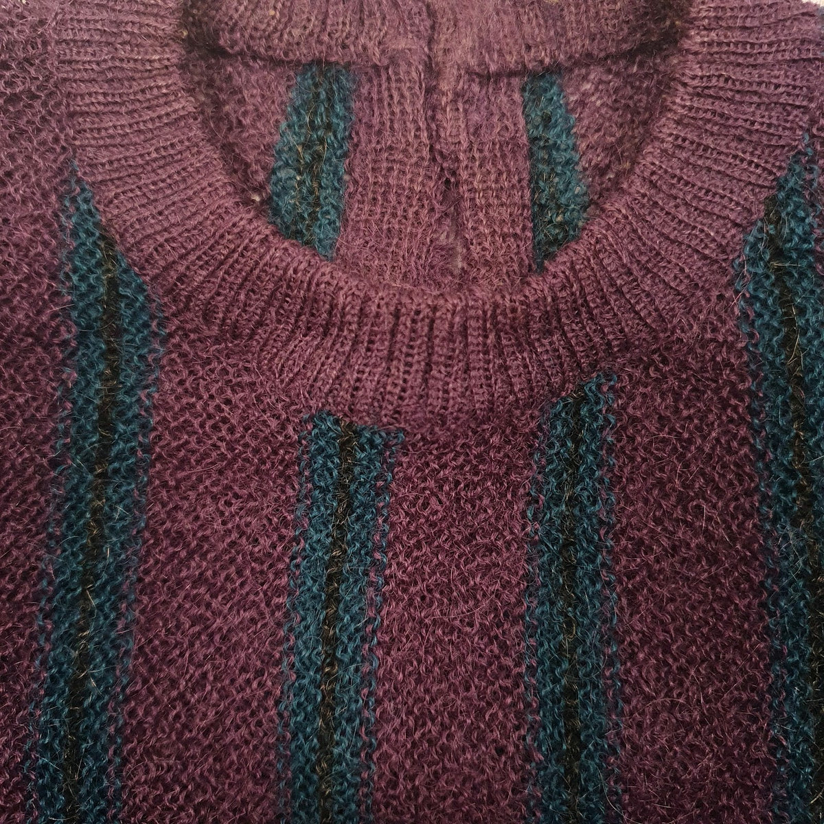 Womens Purple Unbranded  Crewneck Jumper