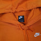 Mens Orange Nike  Hoodie Jumper