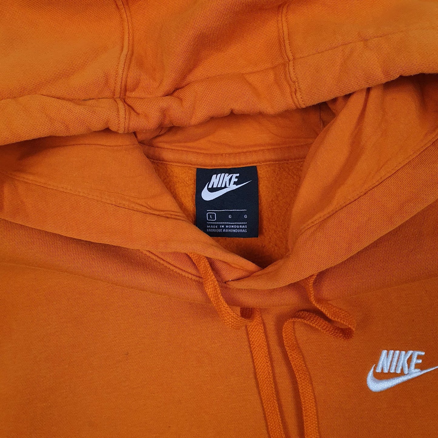 Mens Orange Nike  Hoodie Jumper