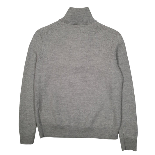 Womens Grey Polo Ralph Lauren  Quarter Zip Jumper