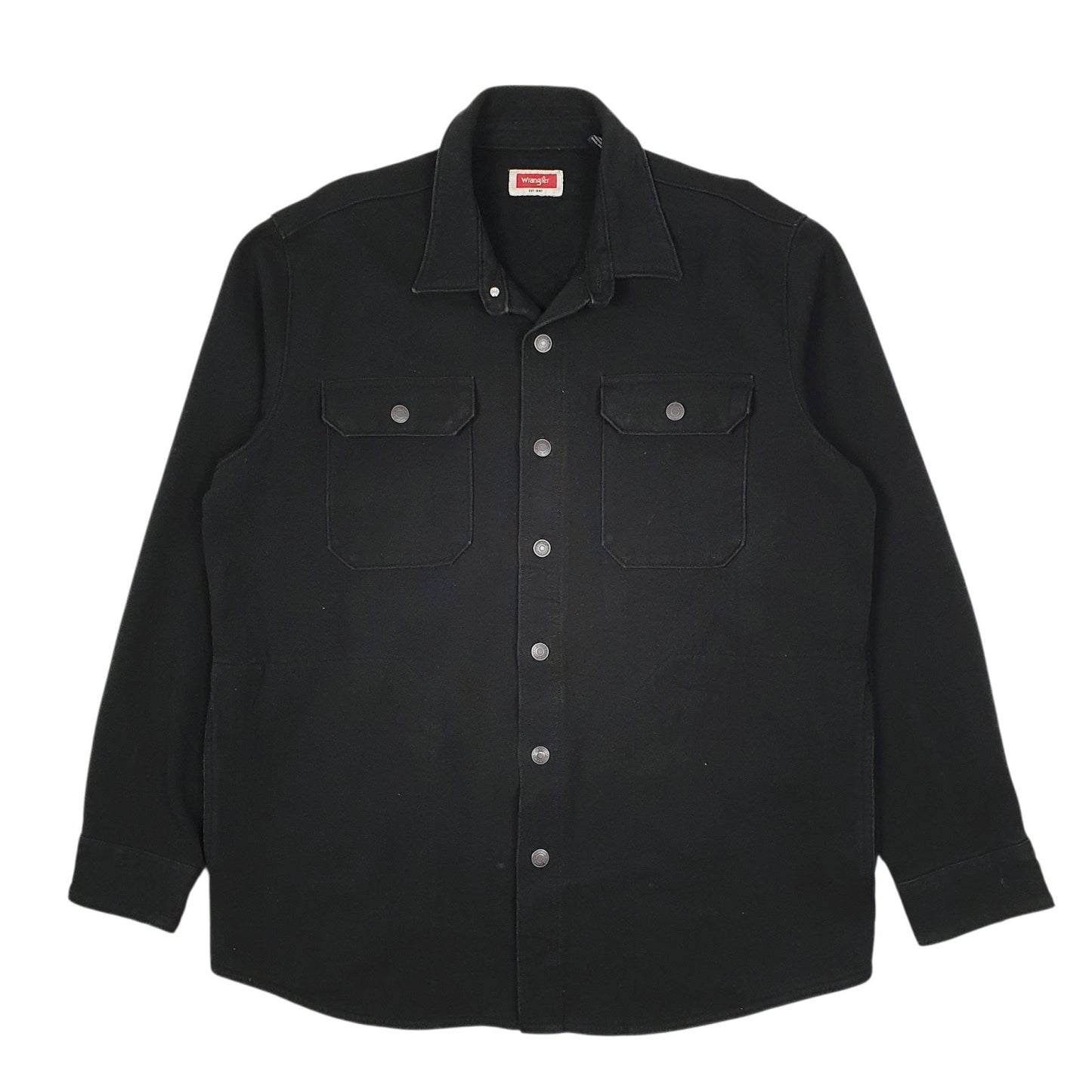Mens Black Wrangler Heavyweight  Coat
