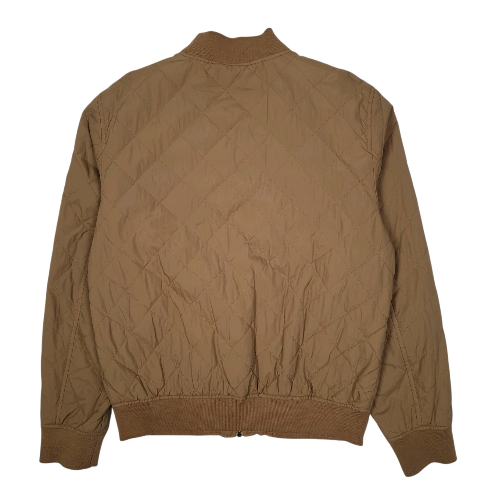 Mens Beige Levis Quilted  Coat