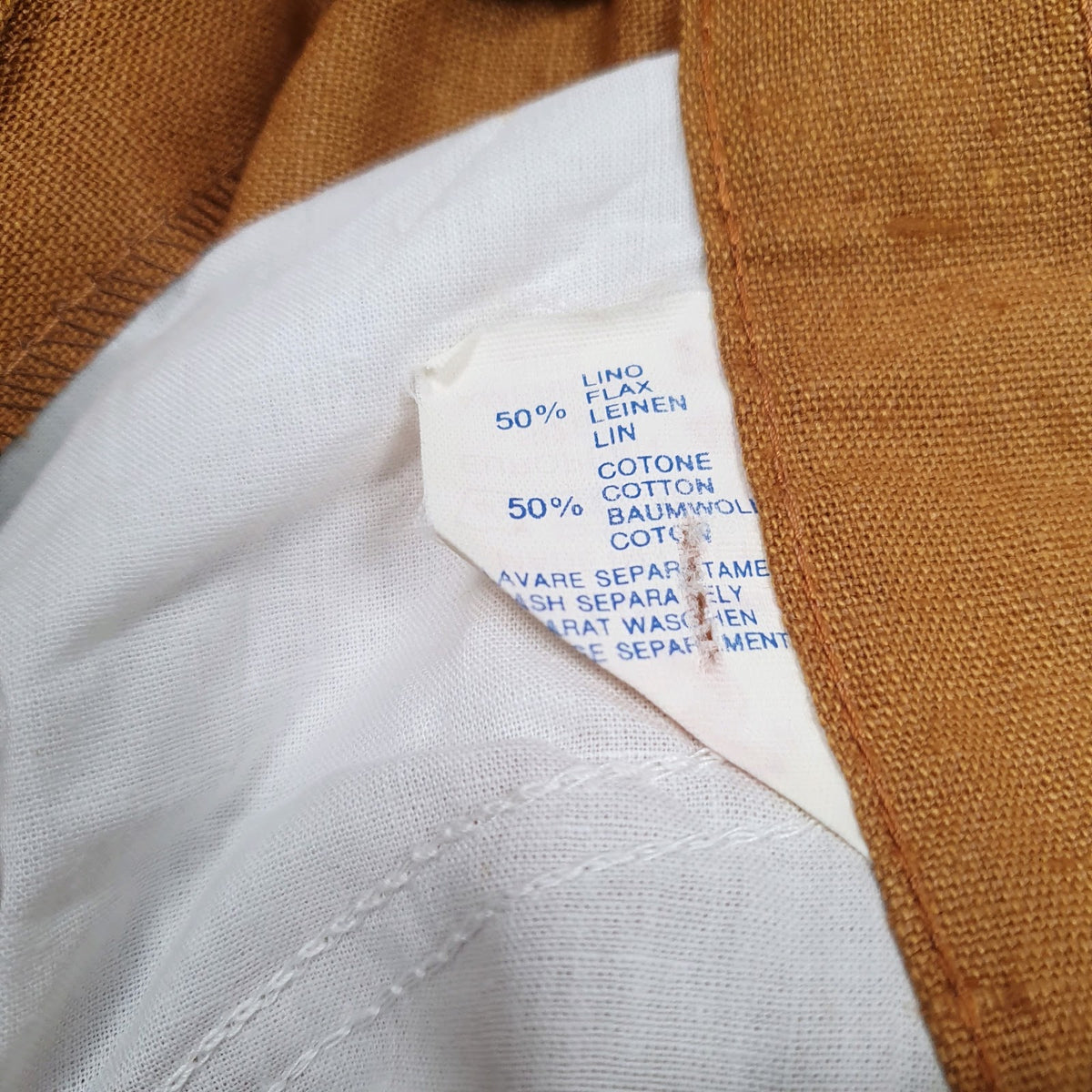 Womens Brown 33 Pleated  Trousers
