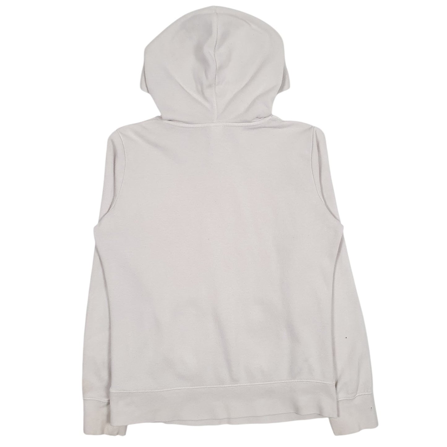 Womens White The North Face Spellout Hoodie Jumper