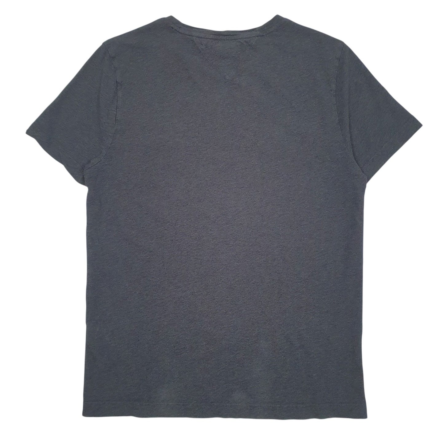 Mens Grey Tommy Hilfiger Spellout  T Shirt