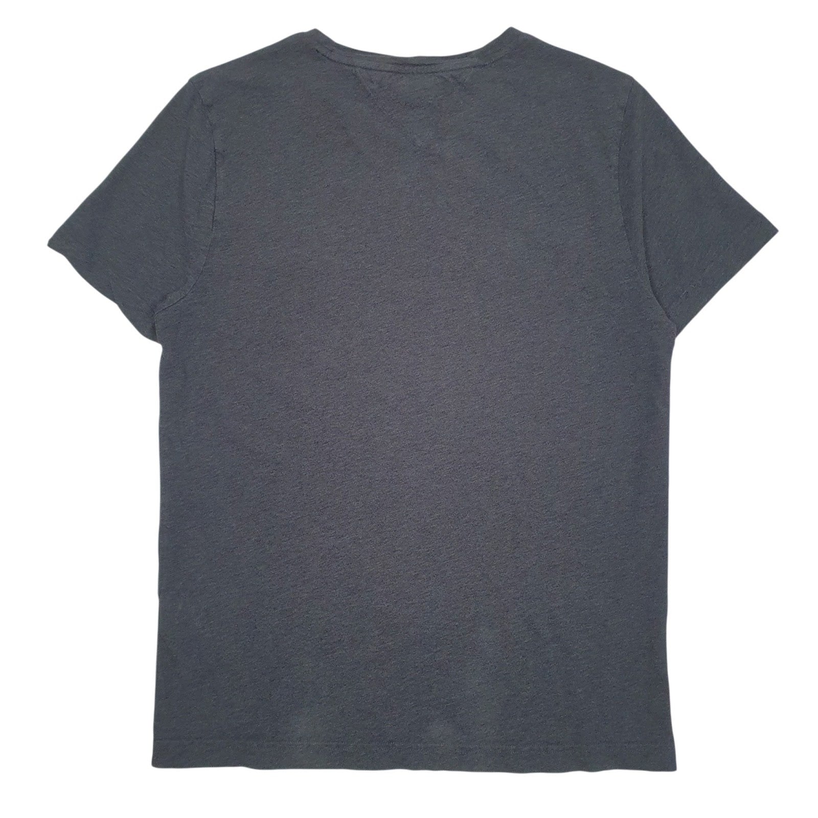 Mens Grey Tommy Hilfiger Spellout  T Shirt