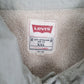 Mens Beige Levis Sherpa Lined  Coat