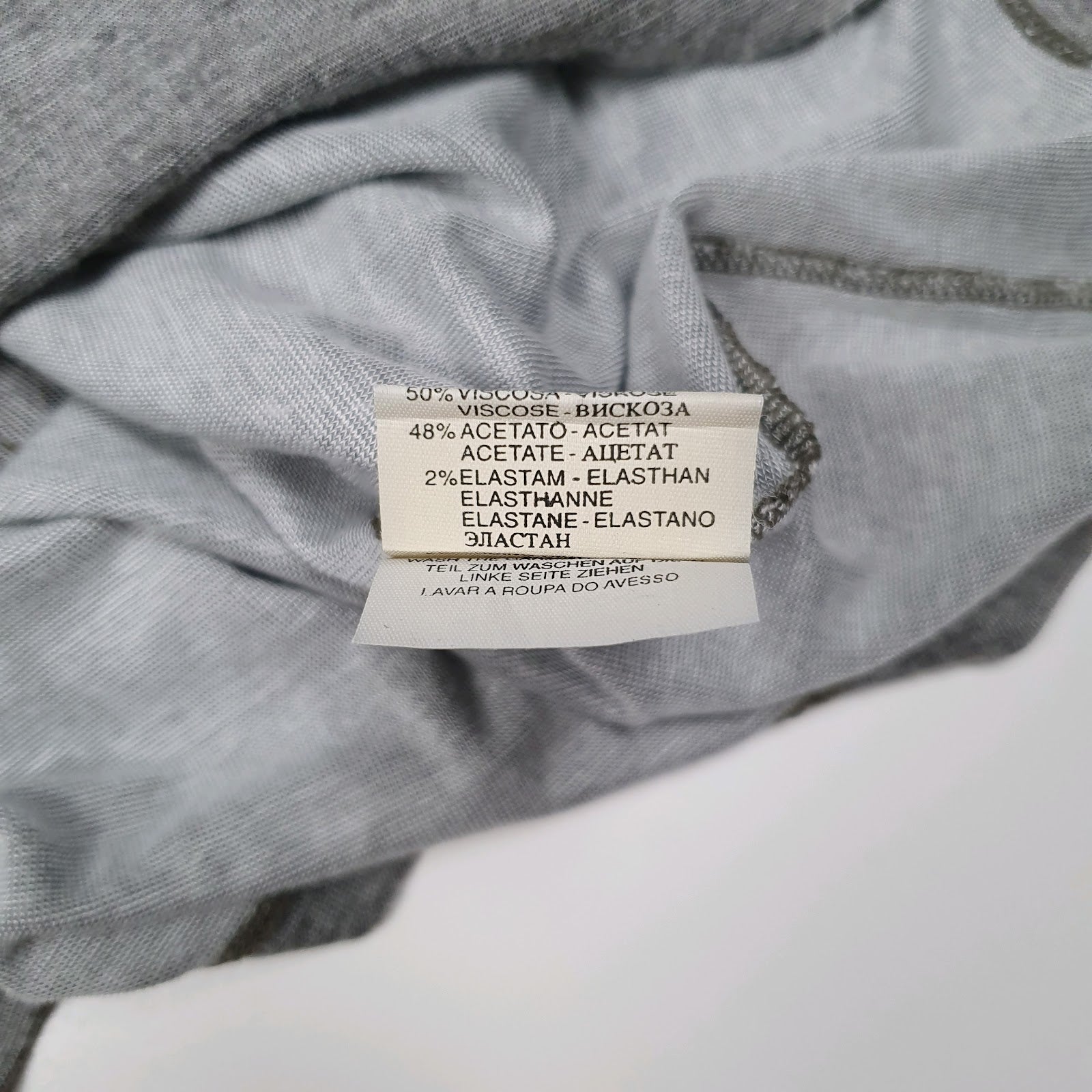 Mens Grey Trussardi   Shirt