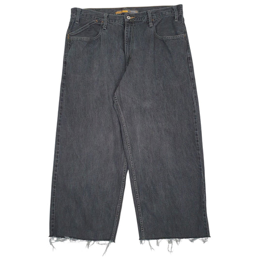 Mens Grey Levis  Silver Tab JeansW36 L26