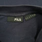 Mens Navy Fila Spellout  T Shirt