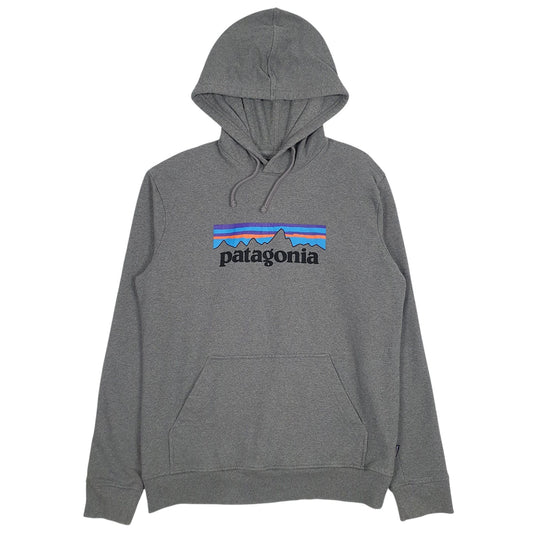 Mens Grey Patagonia  Hoodie Jumper