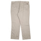 Mens Brown Wrangler Pleated  Trousers