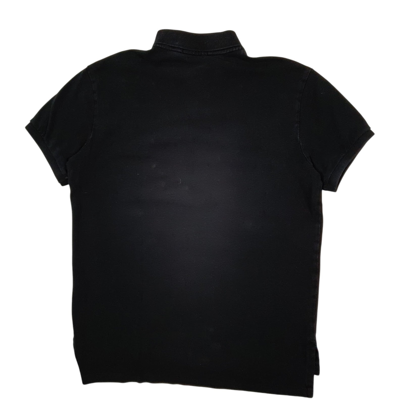 Mens Black Polo Ralph Lauren  Hoodie Polo Shirt