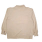 Mens Beige Influx Rugby  Polo Shirt