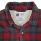 Mens Grey Utility Sherpa Lined Flannel Plaid  Coat