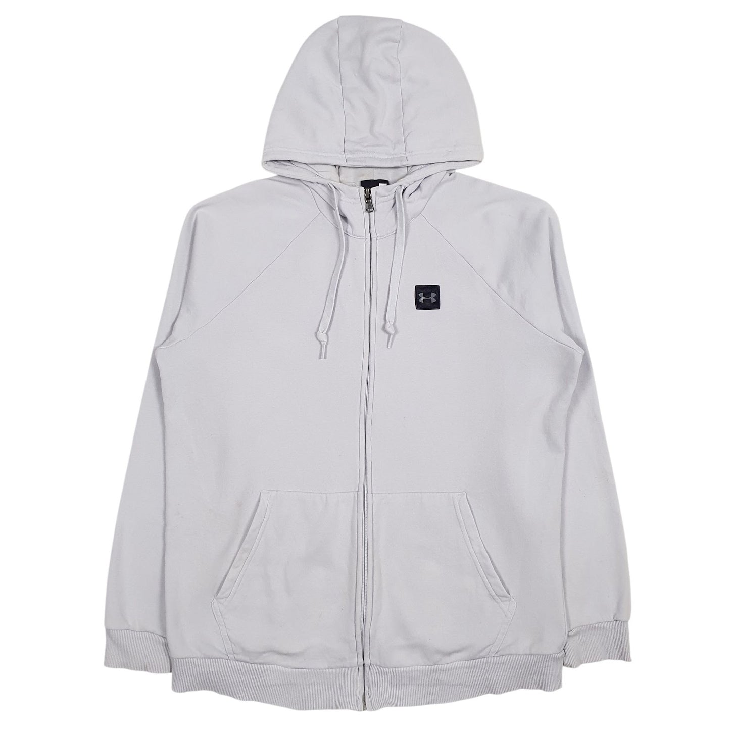 Mens Grey Under Armour  Full Zip Jumper