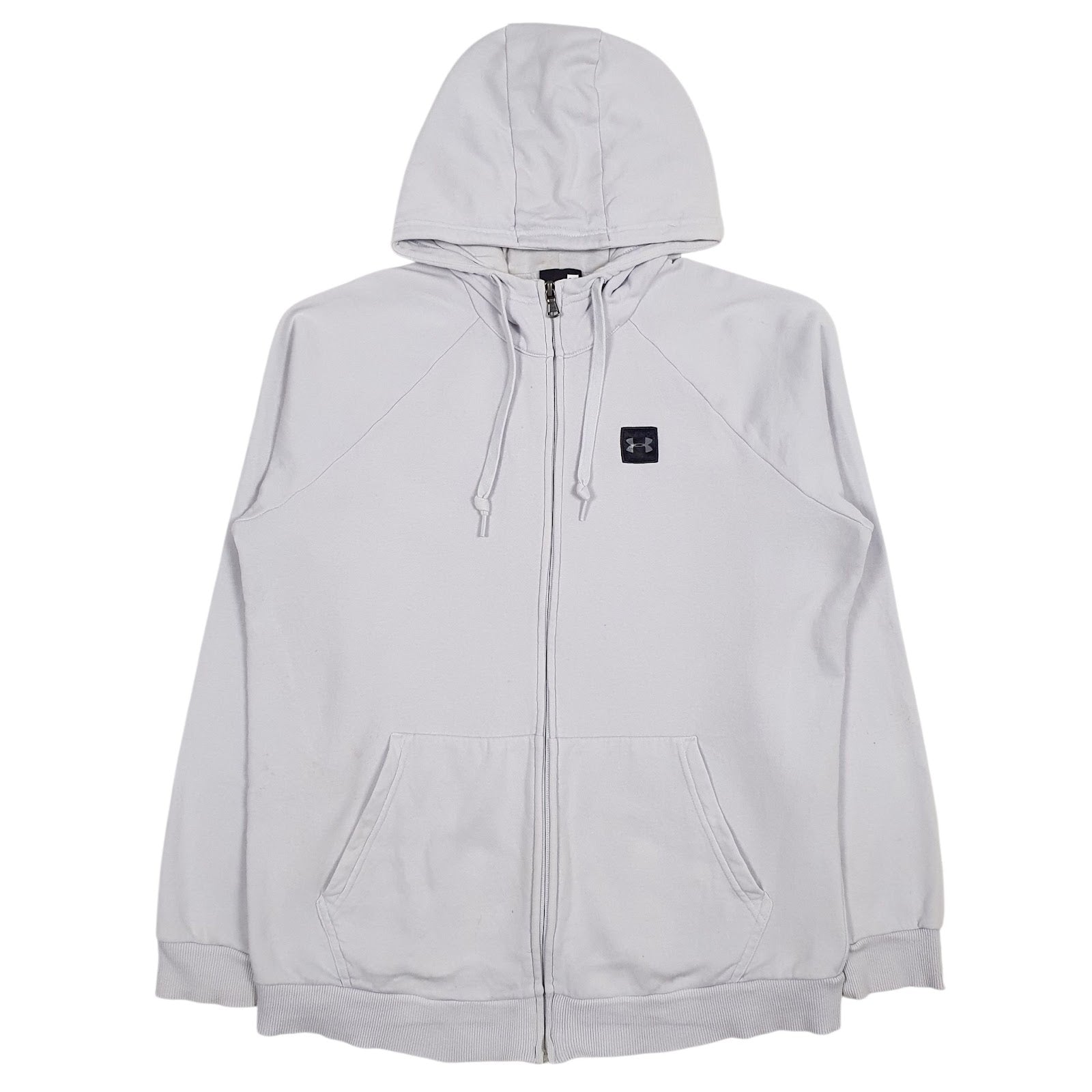 Mens Grey Under Armour  Full Zip Jumper