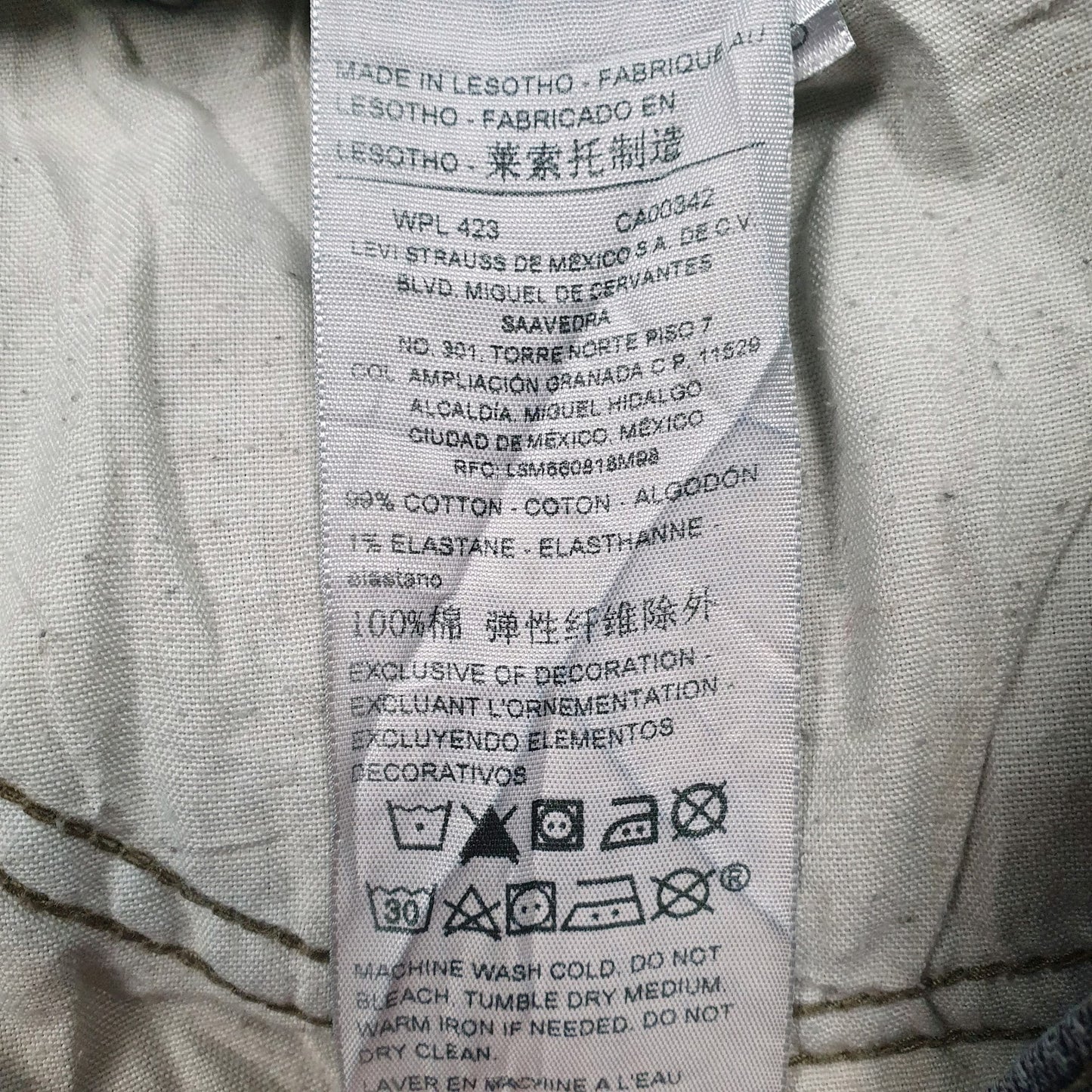 Mens Blue Levis   Jeans