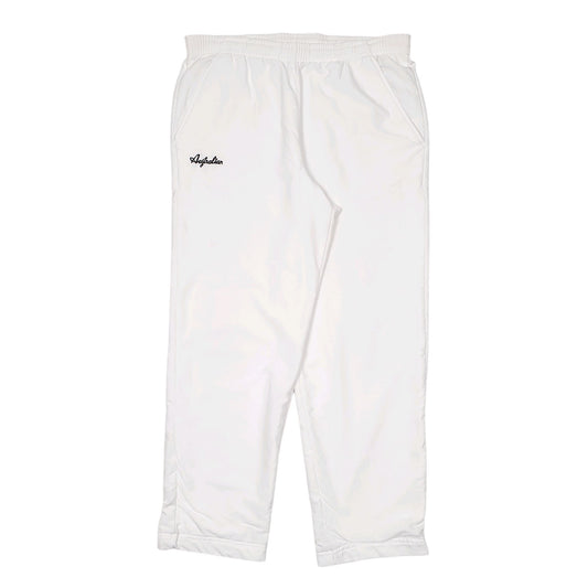 Womens White Australian Vintage Jogger Trousers