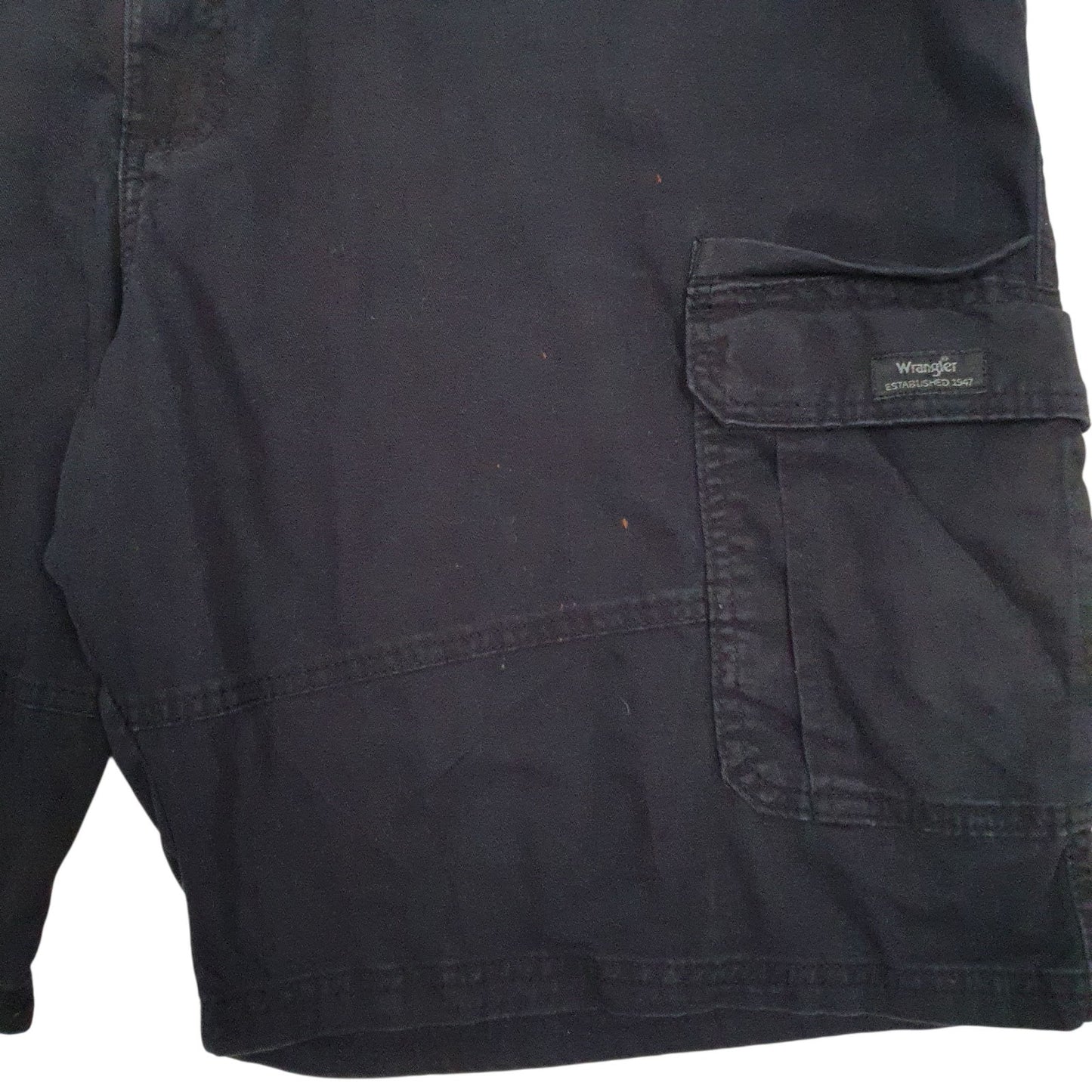 Mens Black Wrangler  Hoodie Shorts