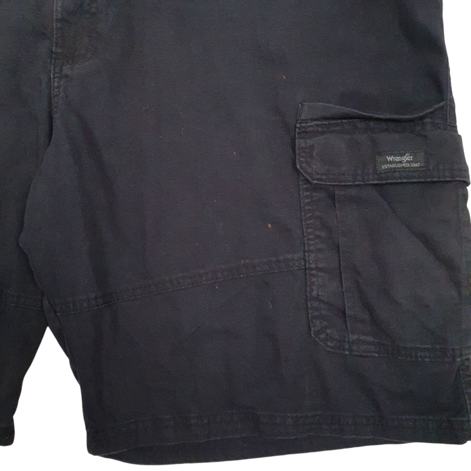 Mens Black Wrangler  Hoodie Shorts