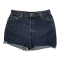 Womens Blue Levis Vintage 90s 556 Guys Fit UK 16 Denim Shorts