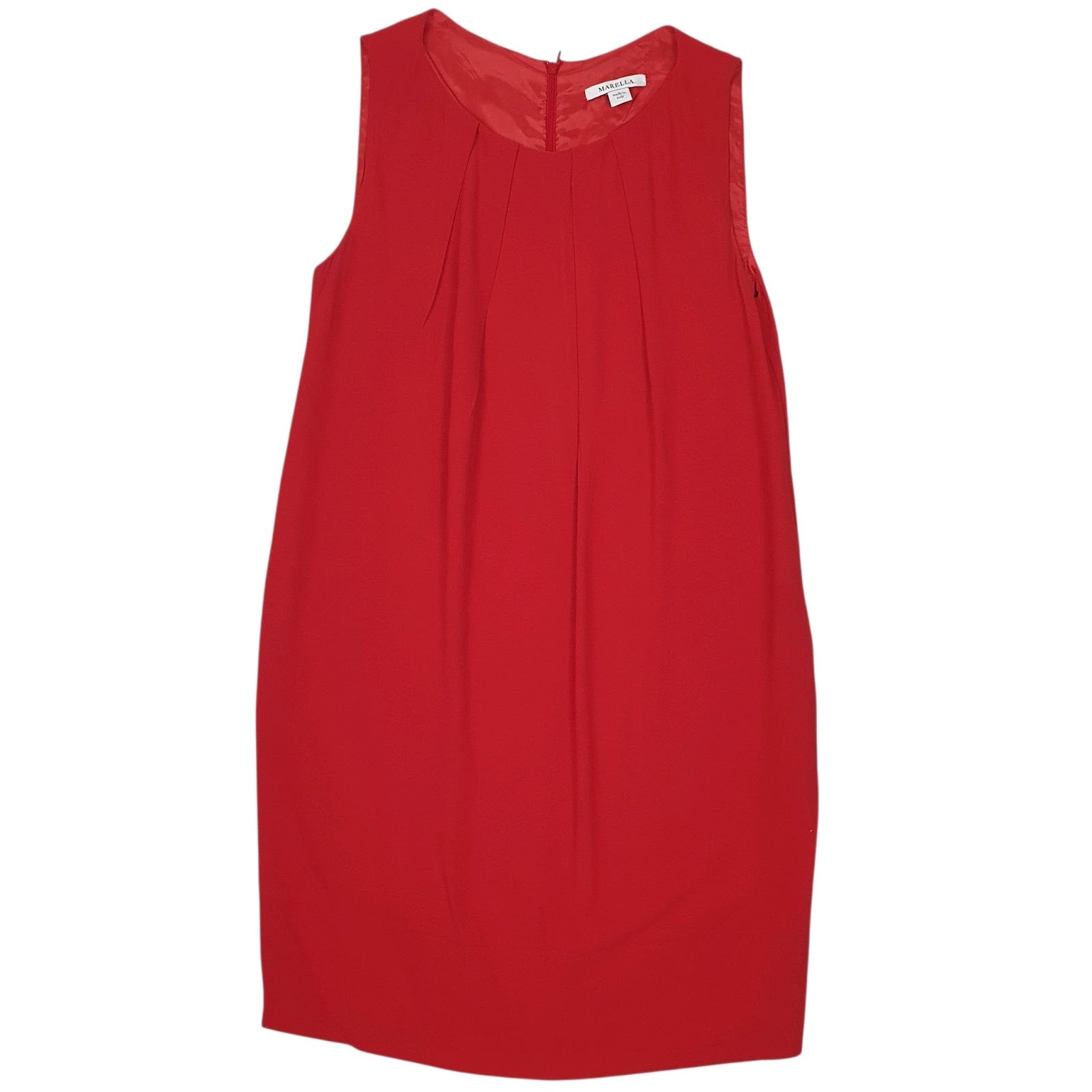 Womens Red Marella  Sleeveless Dress