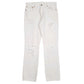Mens White Levis Distressed 511 JeansW33 L30