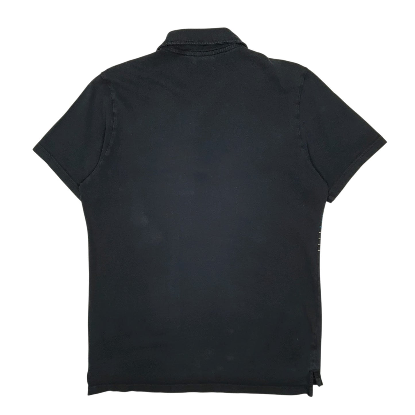 Mens Navy Puma  Hoodie Polo Shirt