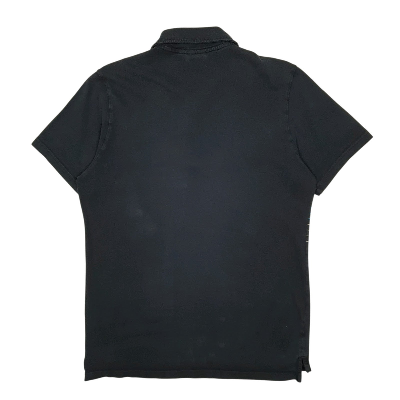 Mens Navy Puma  Hoodie Polo Shirt