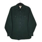 Mens Green L.L.Bean Chamois Flannel Long Sleeve Shirt
