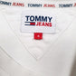 Mens White Tommy Hilfiger Spellout  T Shirt