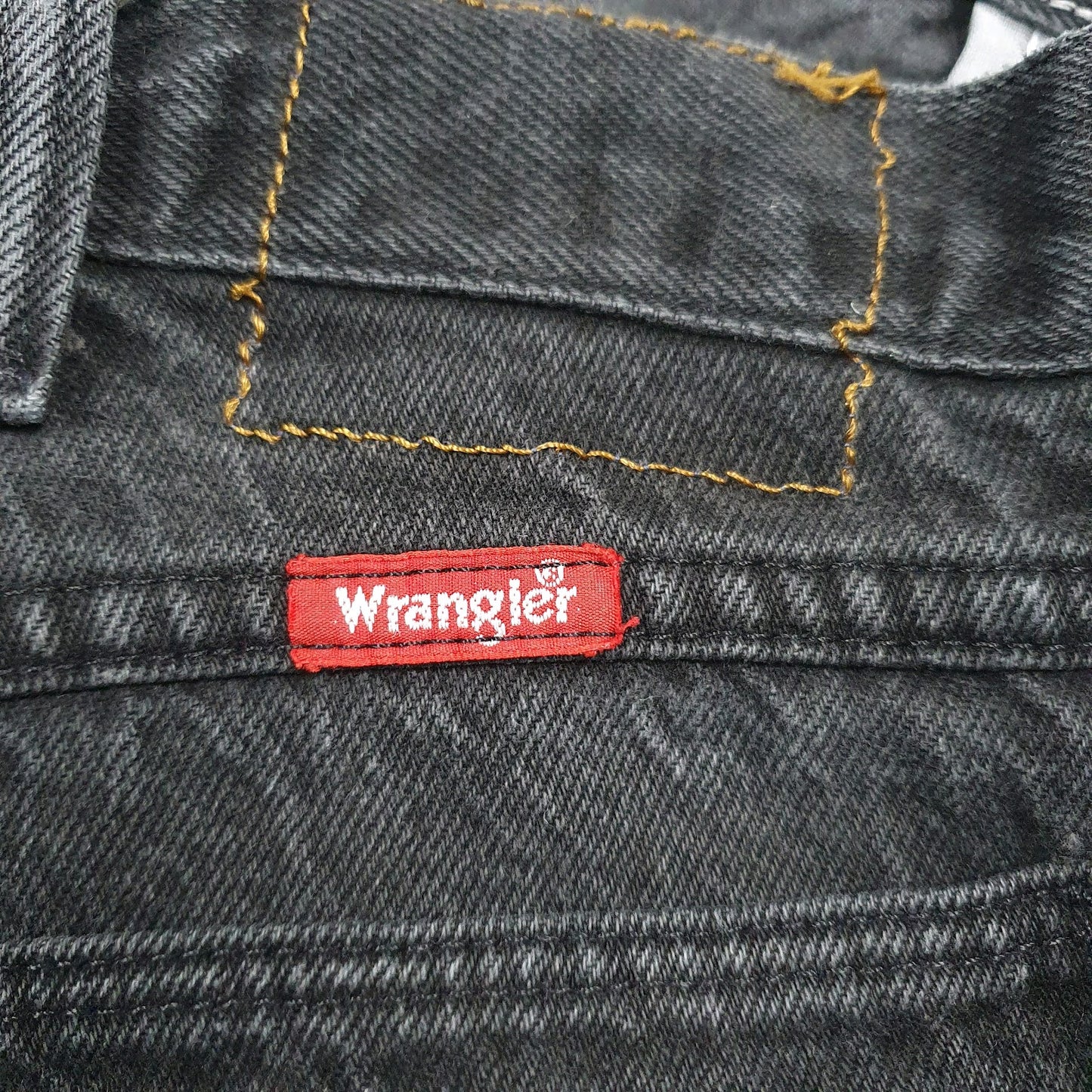 Mens Black Wrangler   Jeans