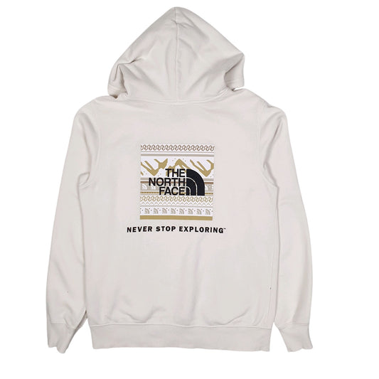 Mens White The North Face  Hoodie Jumper